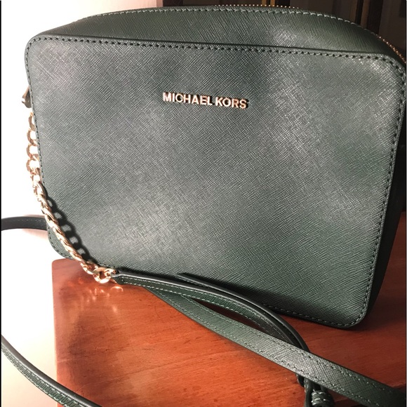 📌FINAL‼️ Michael Kors Crossbody bag - green NWOT - Picture 2 of 5